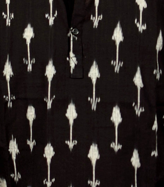 HANDSTITCHED MANDARIN COLLAR KURTA