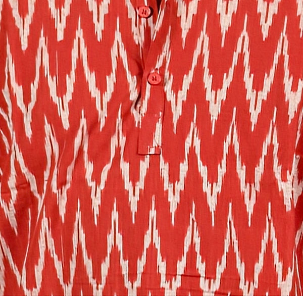 HANDSTITCHED MANDARIN COLLAR KURTA