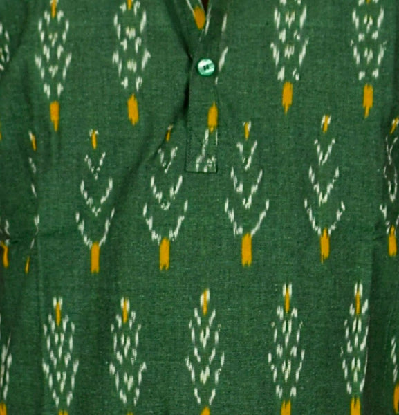 HANDSTITCHED MANDARIN COLLAR KURTA