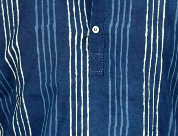 HANDSTITCHED MANDARIN COLLAR KURTA