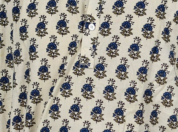 HANDSTITCHED MANDARIN COLLAR KURTA