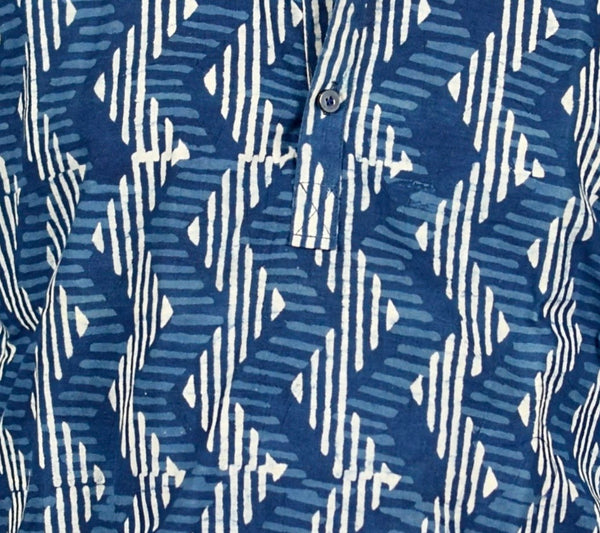 HANDSTITCHED MANDARIN COLLAR KURTA