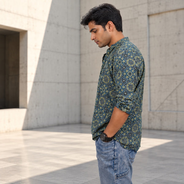 HANDSTITCHED MANDARIN COLLAR KURTA