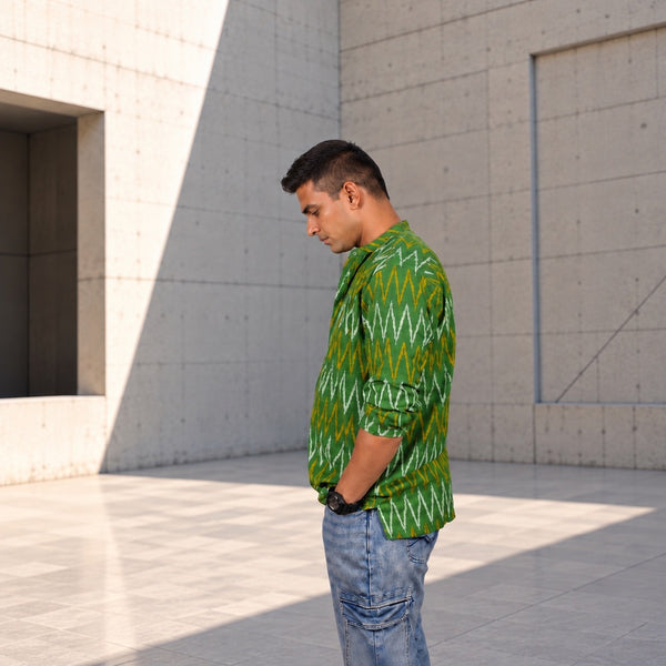 HANDSTITCHED MANDARIN COLLAR KURTA